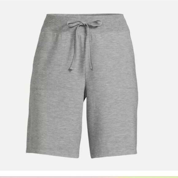 NWT Athletic Works Women's Bermuda Shorts Gray XXXL 3XL - Picture 1 of 4